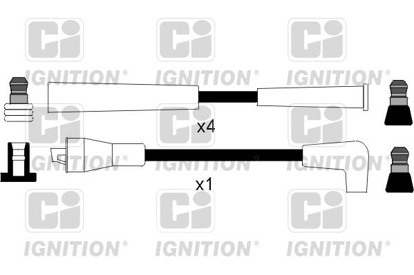 QUINTON HAZELL Augstsprieguma vadu komplekts XC817